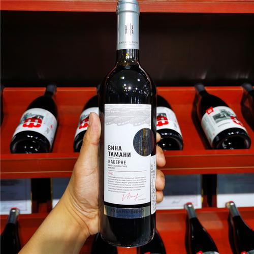 俄罗斯进口库班塔曼赤霞珠干红葡萄酒750ml原瓶红酒干红静态葡萄酒